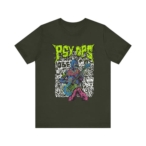 PSYOPS - We Won't Obey Unisex Tee - Retro Vibrant Graphic T-Shirt