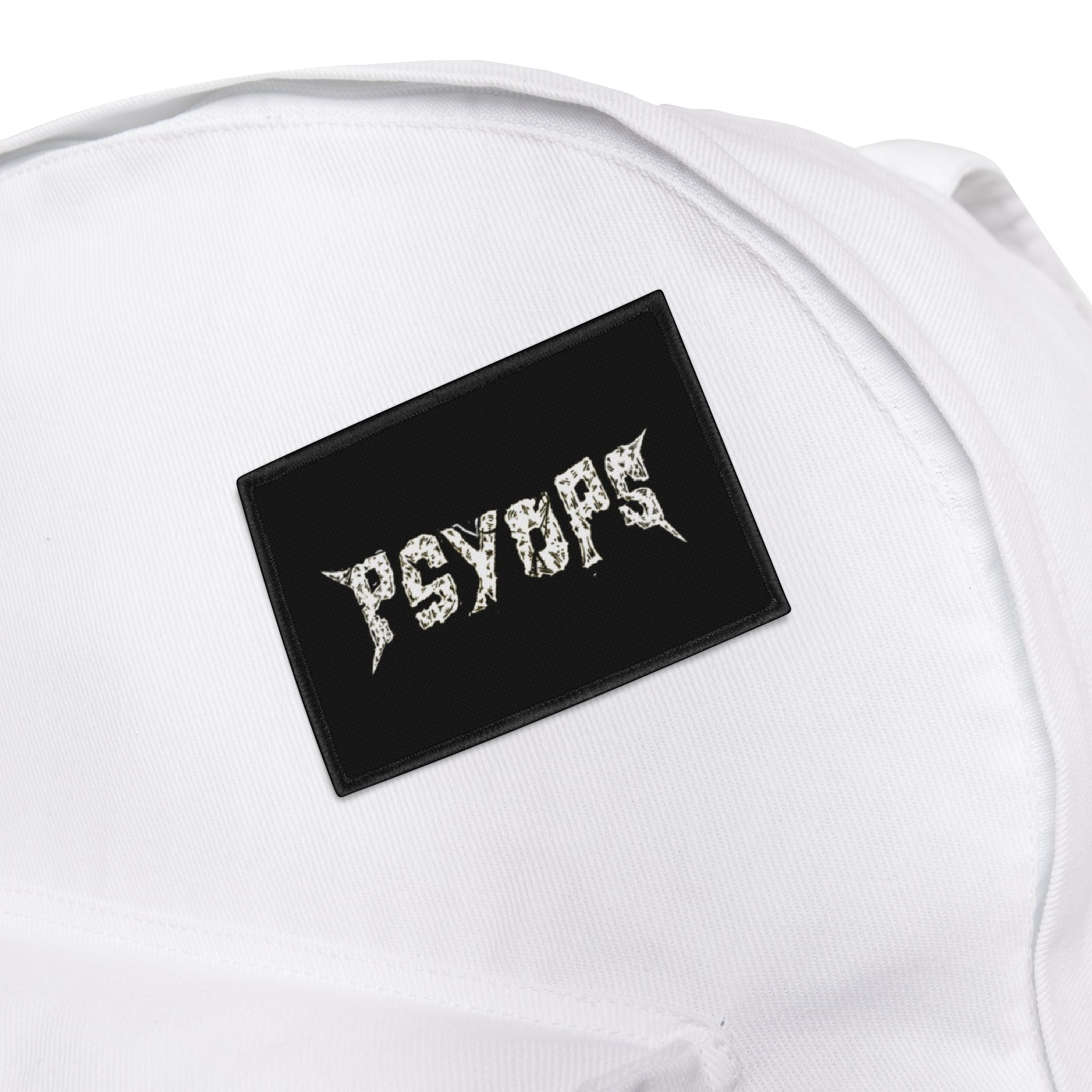 PsyOps Iron-On Patch - Edgy, Customizable Decor for Jackets & Bags