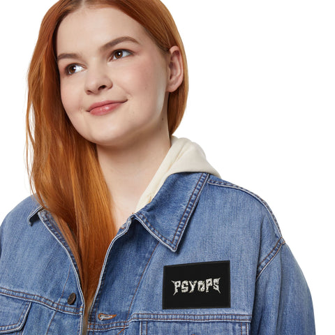 PsyOps Iron-On Patch - Edgy, Customizable Decor for Jackets & Bags